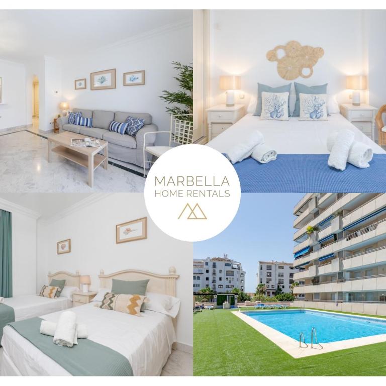 MARBELLA HOME RENTALS - Marina Banus, Puerto Banus, 2BR Best location, pool & parking - Two-Bedroom Apartment - 1