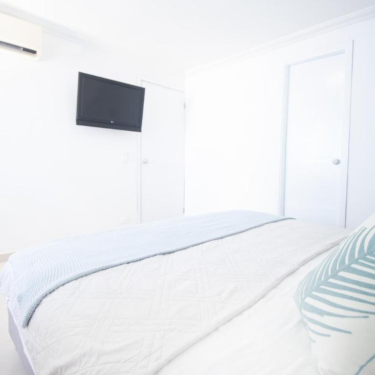 Apartamento con vista al mar, cerca a Bocagrande - One-Bedroom Apartment - 55