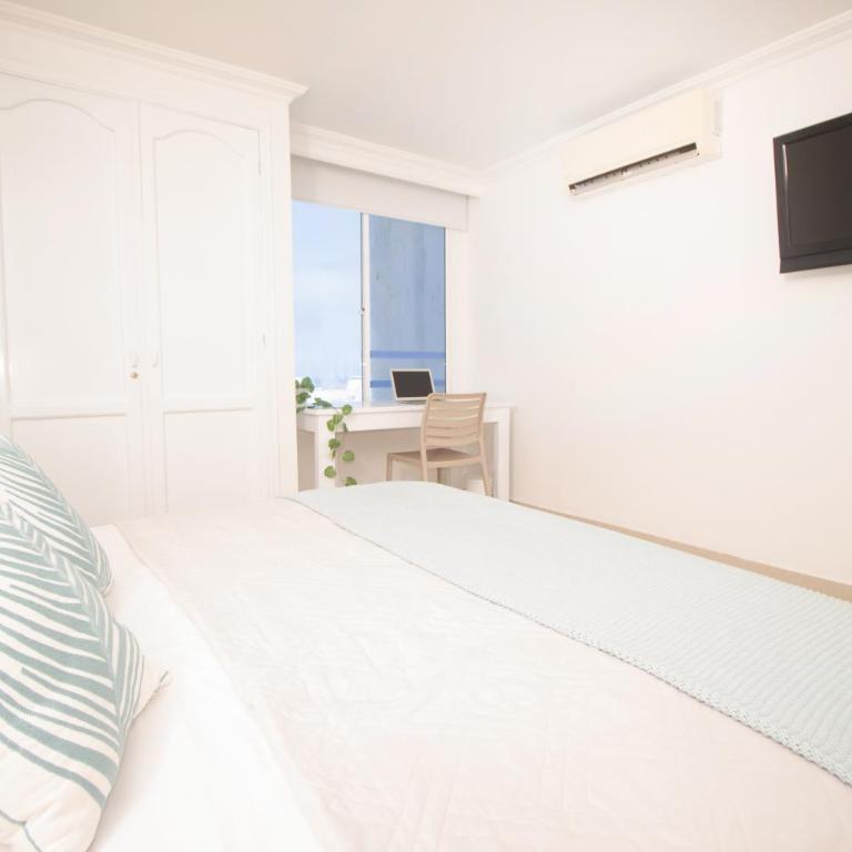 Apartamento con vista al mar, cerca a Bocagrande - One-Bedroom Apartment - 56