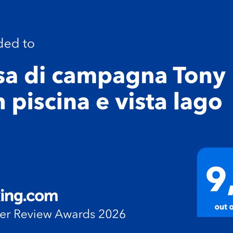Casa di campagna Tony con piscina e vista lago - Monolocale - 1