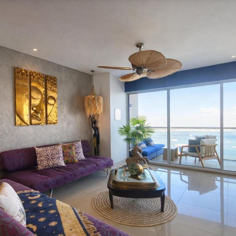 U-GO H2 Building in Bocagrande, Front to the Sea - Apartment with Sea View - 27