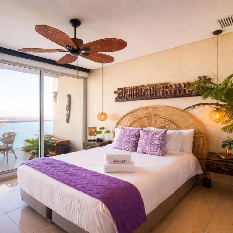 U-GO H2 Building in Bocagrande, Front to the Sea - Apartment with Sea View - 32