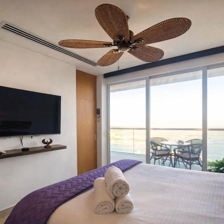 U-GO H2 Building in Bocagrande, Front to the Sea - Apartment with Sea View - 38