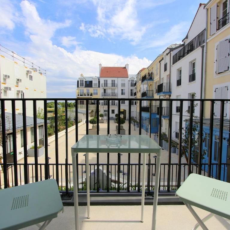 Cristal5 - Disneyland pour 6pers - Parking et Wifi - Apartment mit 2 Schlafzimmern und Balkon - 12