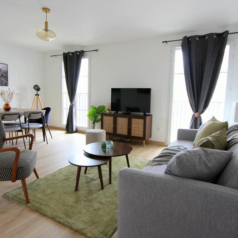 Cristal5 - Disneyland pour 6pers - Parking et Wifi - Apartment mit 2 Schlafzimmern und Balkon - 2