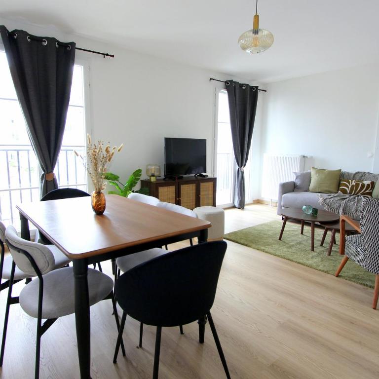 Cristal5 - Disneyland pour 6pers - Parking et Wifi - Apartment mit 2 Schlafzimmern und Balkon - 10