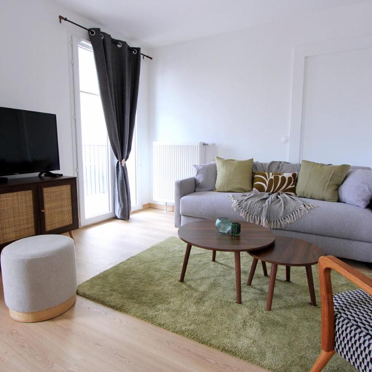 Cristal5 - Disneyland pour 6pers - Parking et Wifi - Apartment mit 2 Schlafzimmern und Balkon - 6