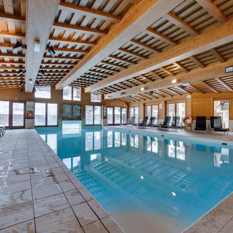 Arc 1950 - Apt spacieux pour 10 pers, 4 chambres, accès skis aux pieds - Apartamento con 4 dormitorios - 13