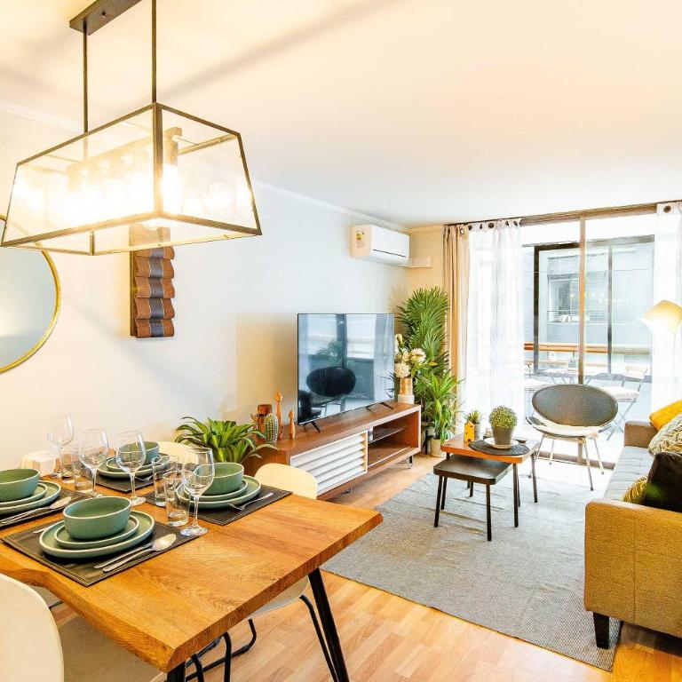 HOM I AC I Metro El Golf-Tobalaba I Mall Costanera SS907 - Apartment - 1