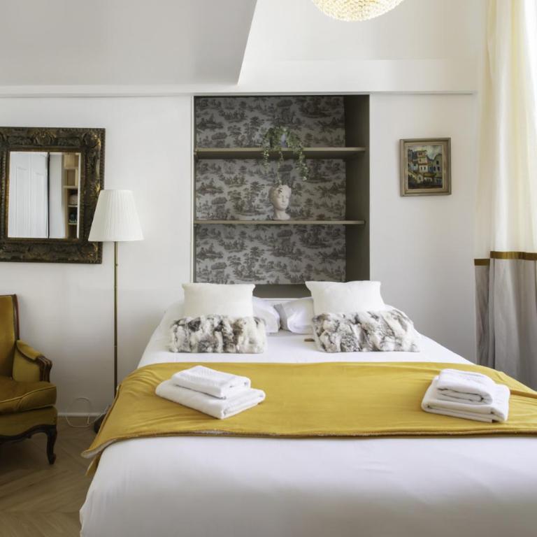 #59 Staywizus - Duplex Massena 1 BDR AC - 5 mins walk to Sea - Appartement avec Vue et Balcon - 7