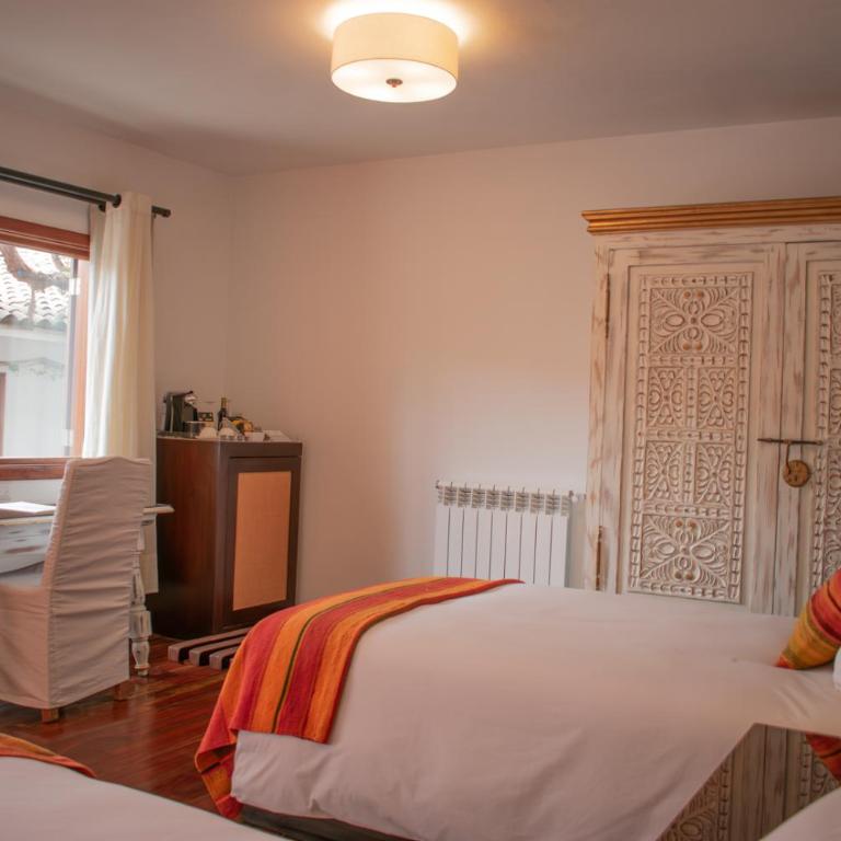 Tocuyeros Boutique Hotel - Habitación Doble Estándar con vistas al jardín - 2 camas - 2