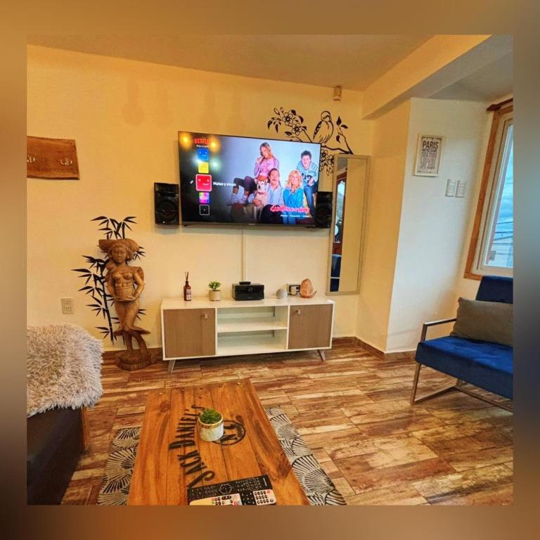 Cálido y Luminoso departamento pb con asador y Alexa - Apartamento de 1 dormitorio - 17