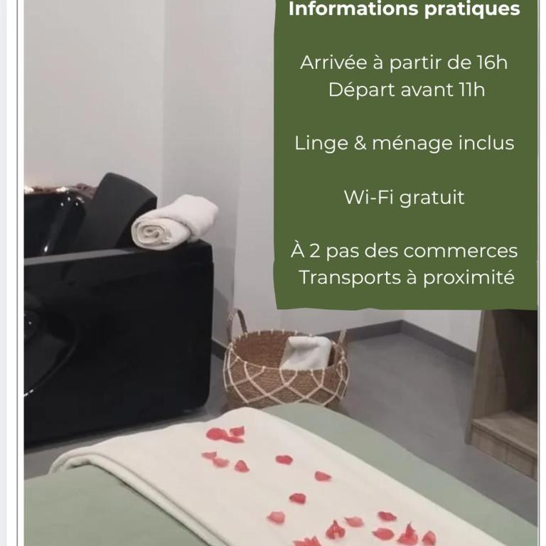 L'appart CinéSpa Balneo Home-Cinema - Apartamento de 1 dormitorio - 14