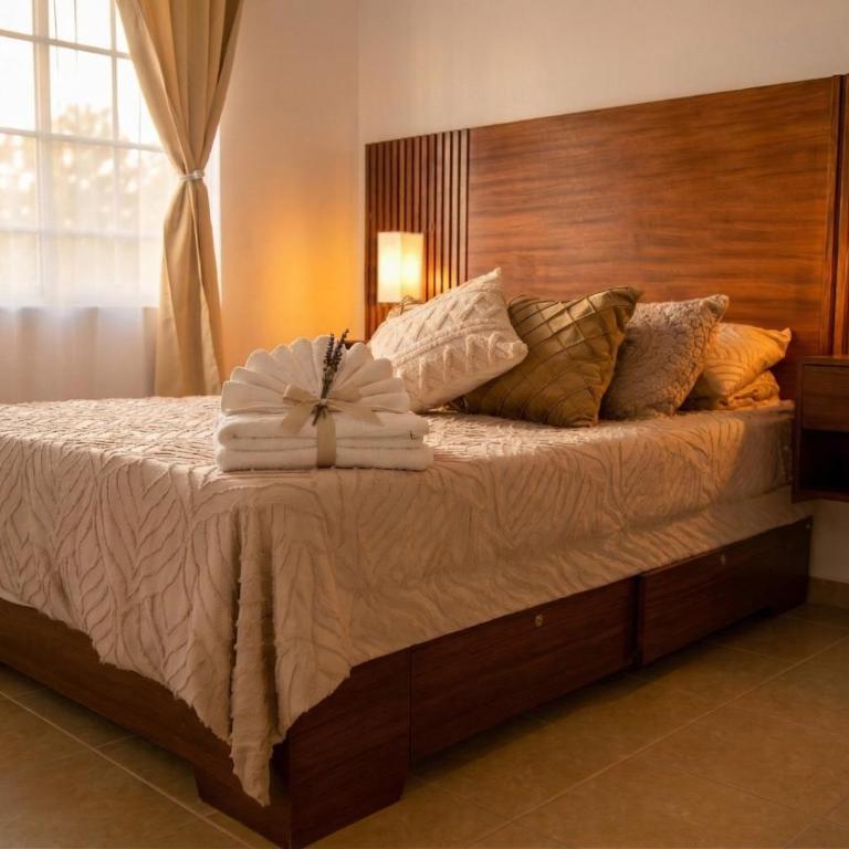 Depa familiar para 6 personas con alberca & cerca del Tren Maya & playa - Apartamento de 2 dormitorios - 2