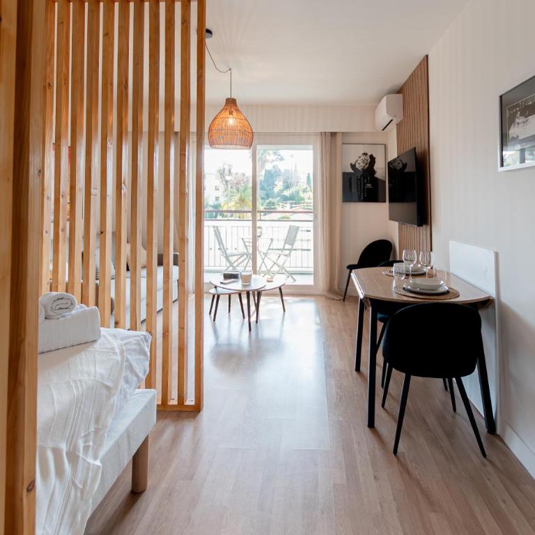 Studio rénové 4 pers 15 min Croisette et plages - Appartement 1 Chambre - 10