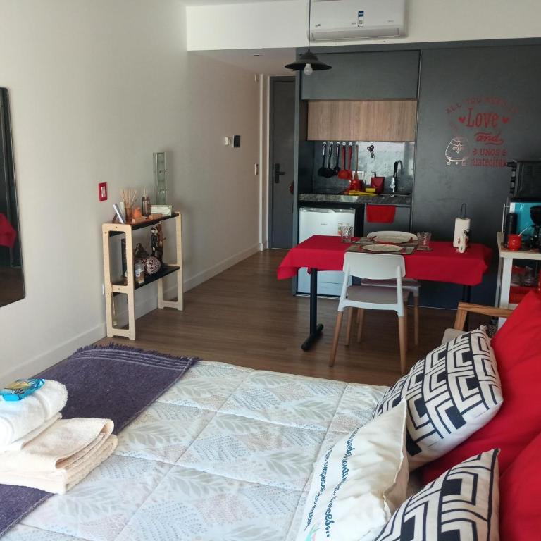 Belgrano, cerca de River, Barrio Chino y del subte, balcón, piscina y WiFi - One-Bedroom Apartment - 54