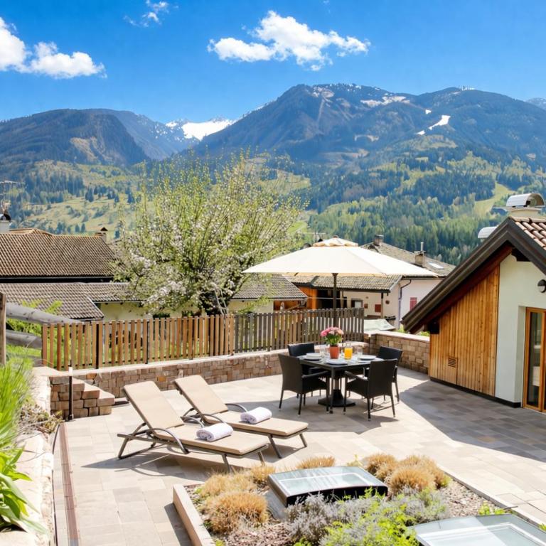 VILLA CAVAZZAL - Agenzia Dolomiti Affitti - Appartamento Superior con 2 Camere da Letto - 1