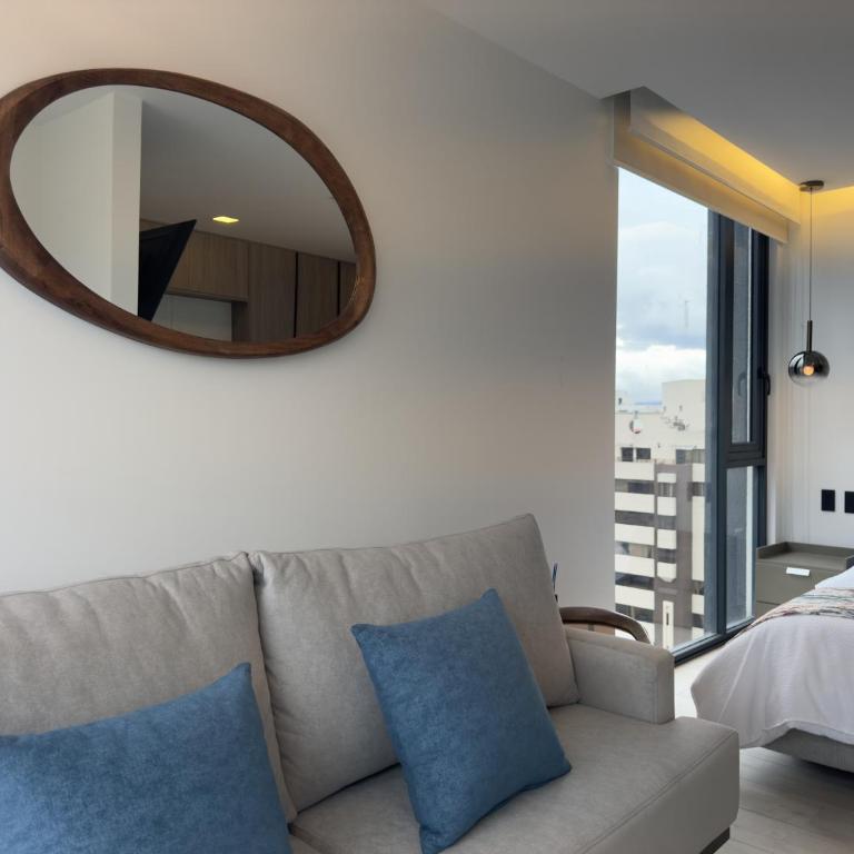 Nuevo Estudio Cielo 11 - Vista al Parque La Carolina - One-Bedroom Apartment - 11