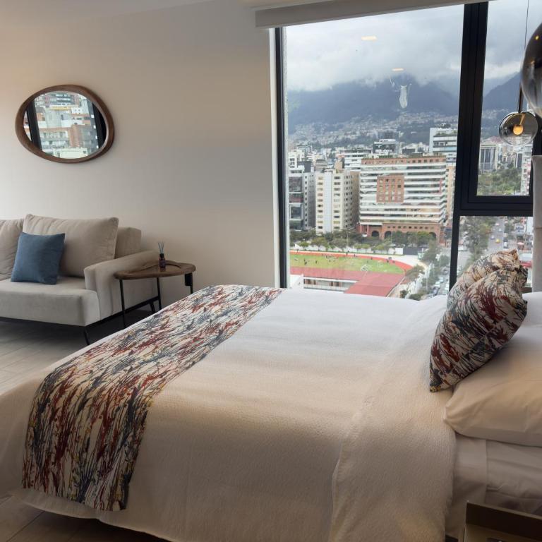 Nuevo Estudio Cielo 11 - Vista al Parque La Carolina - One-Bedroom Apartment - 1