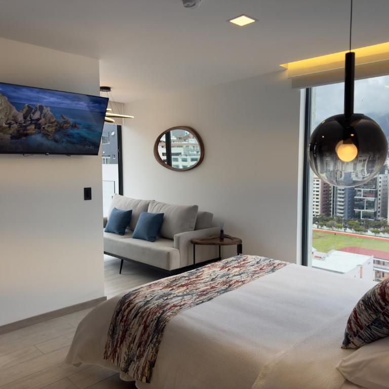Nuevo Estudio Cielo 11 - Vista al Parque La Carolina - One-Bedroom Apartment - 18