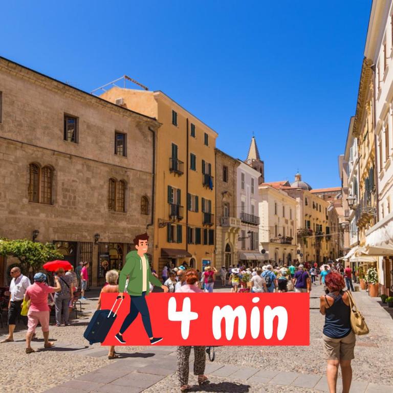 Centro Storico di Alghero - Dabaix Cavour - Family Studio - 20
