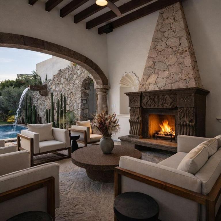 Casa Rose, 6BR Estate with Private Pool & Rooftop - Villa - 3