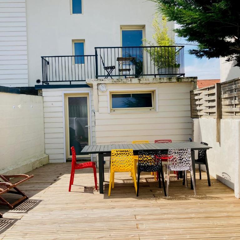 BERCK PLAGE Charmante maison très bien située avec jardin et garage à vélos - Maison de Vacances 4 Chambres - 4