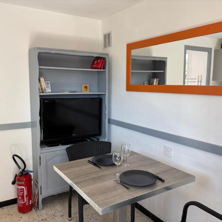 T2 classé 3 étoiles avec 2 grandes terrasses à 300 m de la plage - Villa 1 Chambre - 15