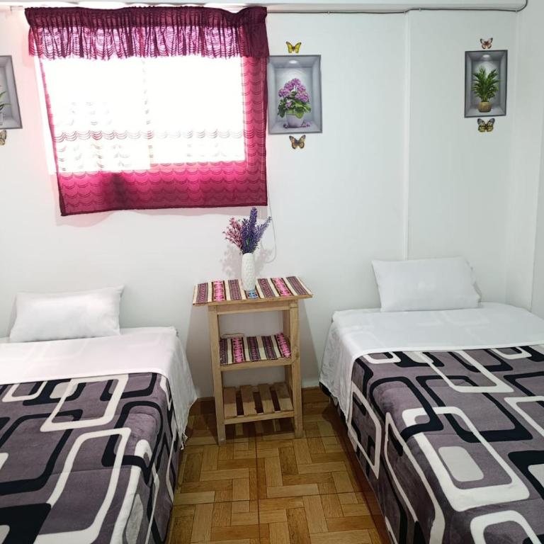 Yerupaja Mountain Hostel - Habitación Doble - 2 camas - 4