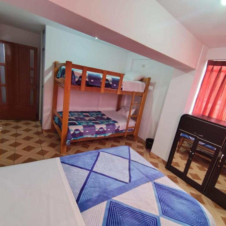 Yerupaja Mountain Hostel - Litera en habitación compartida mixta - 4