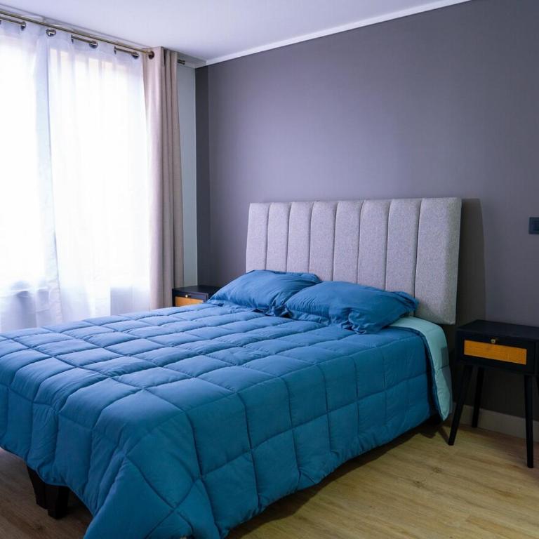 Cómodo Depto para 3 huéspedes con Sofá cama y Metro Santa Ana - Apartamento de 1 dormitorio - 5