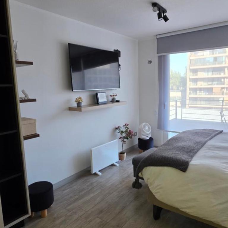 Departamento en santiago centro a pasos del movistar arena - One-Bedroom Apartment - 23