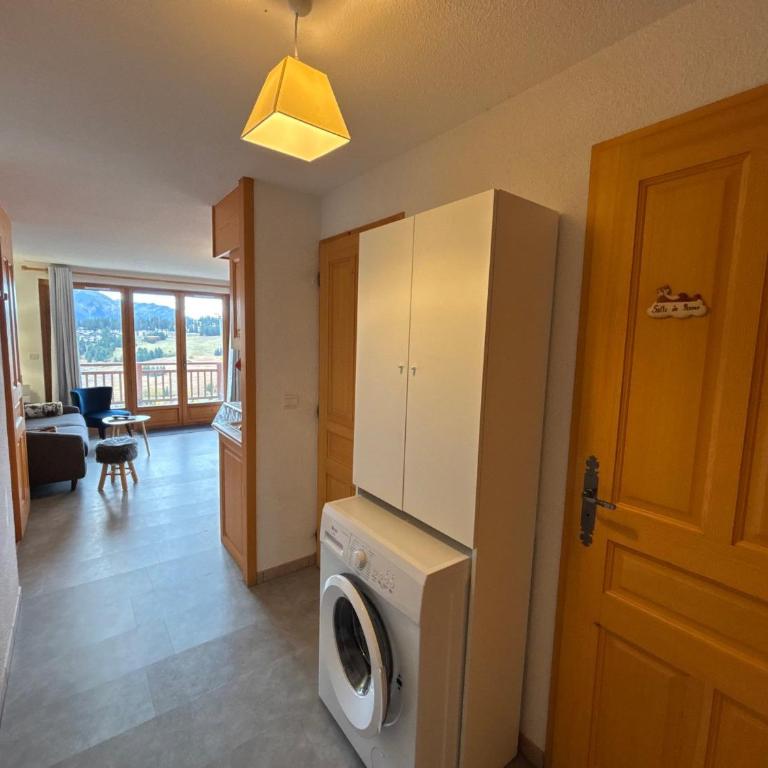Les Saisies: Appt T2 cabine cosy, 6 pers, proche Légette - Apartment mit 1 Schlafzimmer - 8