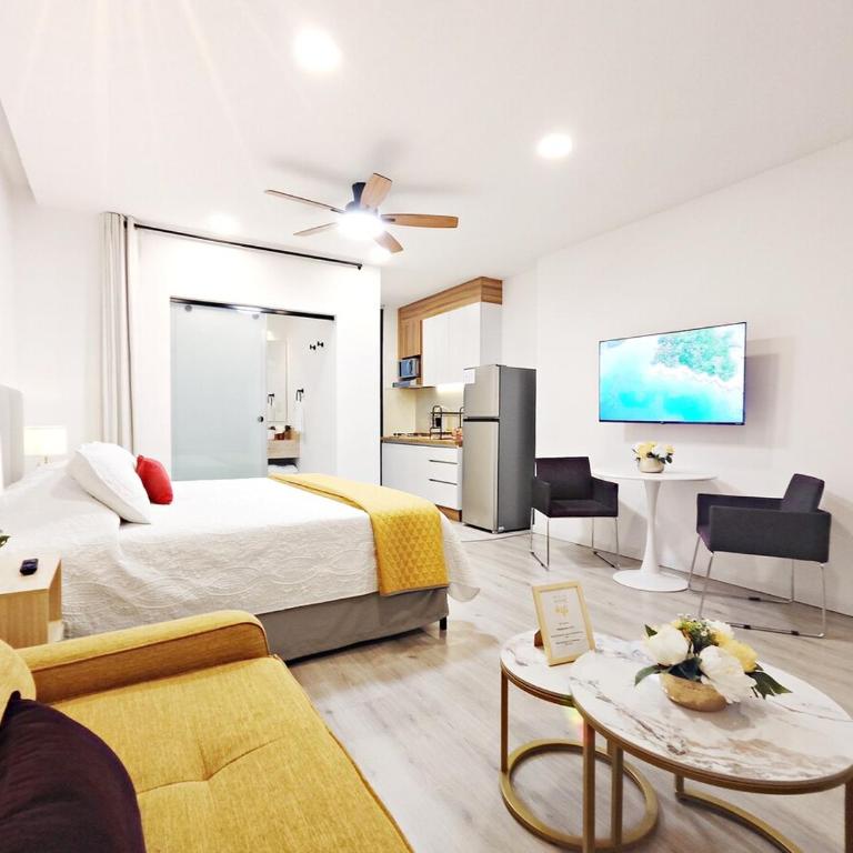 Conchita 1 MaiaHome Chic Condesa Studio King Bed - Apartamento Estándar de 1 dormitorio - 5