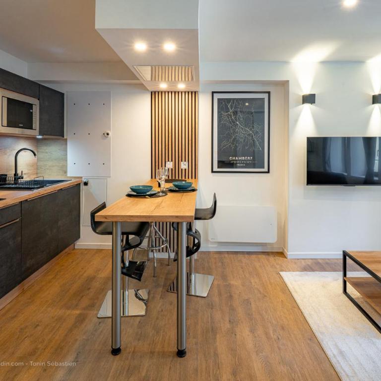 Studio neuf et moderne centre historique - One-Bedroom Apartment - 3