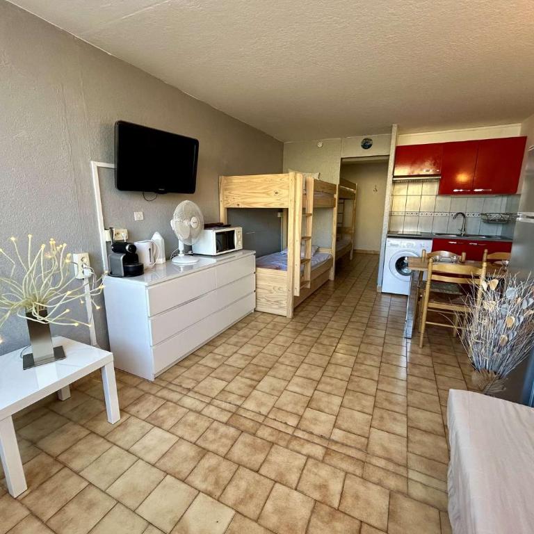 Appt Studio Cabine Cap d'Agde pour 4 couchages CT980-011 - Apartamento Estudio - 1
