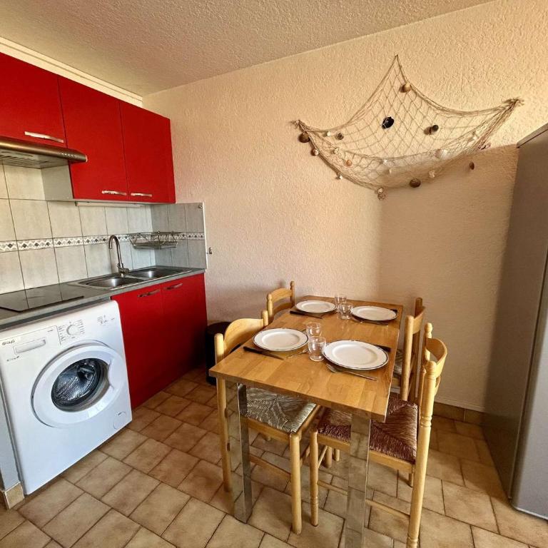 Appt Studio Cabine Cap d'Agde pour 4 couchages CT980-011 - Apartamento Estudio - 4