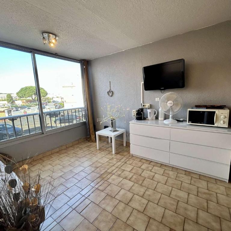 Appt Studio Cabine Cap d'Agde pour 4 couchages CT980-011 - Apartamento Estudio - 7