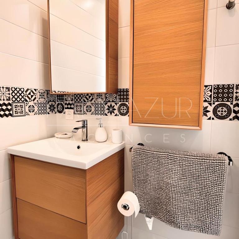 Résidence Cannes Marina, avec piscine, parking - Palmazur Vacances - One-Bedroom Apartment - 20