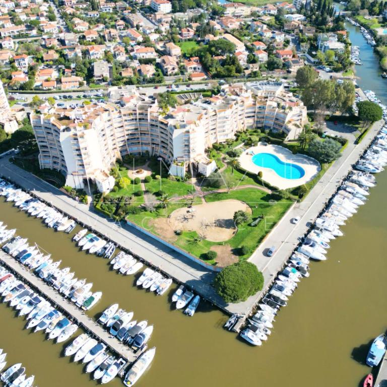 Résidence Cannes Marina, avec piscine, parking - Palmazur Vacances - One-Bedroom Apartment - 7