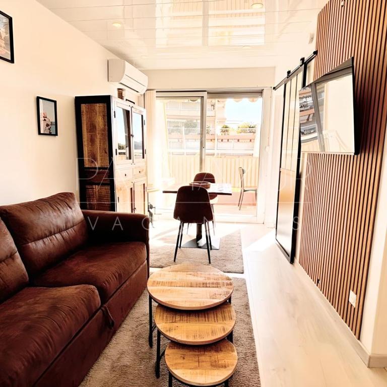 Résidence Cannes Marina, avec piscine, parking - Palmazur Vacances - One-Bedroom Apartment - 11