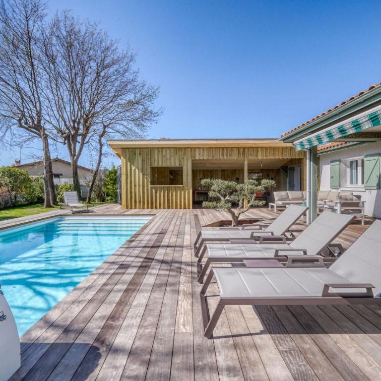 Maison Azuréa – Piscine et Bassin - Maison 3 Chambres - 16