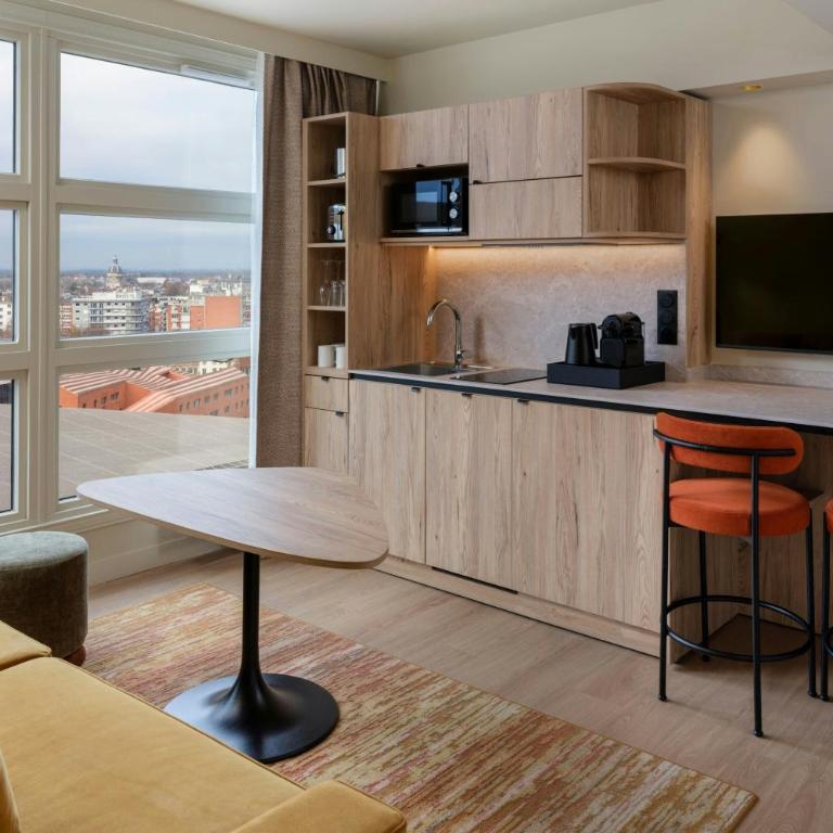 Residence Inn by Marriott Lille - One-Bedroom Apartment with King Bed and Sofa Bed - City View - 1