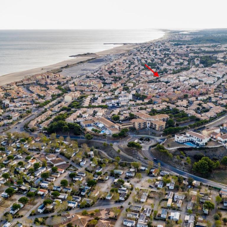 Saint Pierre la mer - Logement climatisé avec piscine et à 5mn d'une plage de sable fin - Apartamento de 2 dormitorios - 10