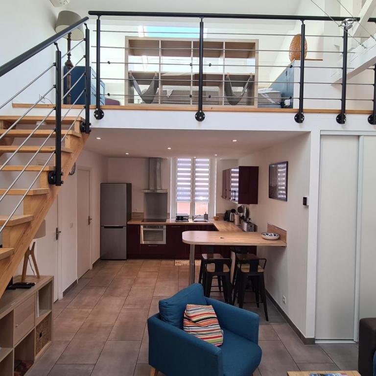 Villa LaDoRe, Apt 2 chambres dans maison, 55m2, 100m des plages, parking - Appartement 2 Chambres - 5