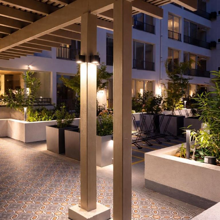 Depto Santiago Metro Matta Fantasilandia Movistar Arena - Apartamento de 2 dormitorios con terraza - 4