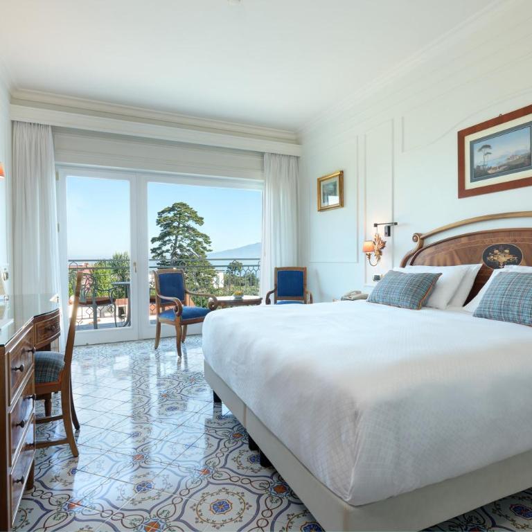 Grand Hotel de la Ville - Camera Comfort Matrimoniale/Doppia con Letti Singoli e con Vista Mare Parziale - 3