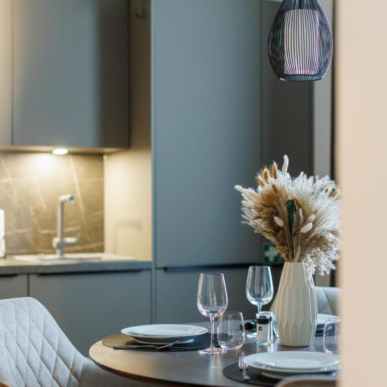 Chillach 2 - Modern City Apartment in Villach - Apartment mit 1 Schlafzimmer und Bergblick - Erdgeschoss - 20