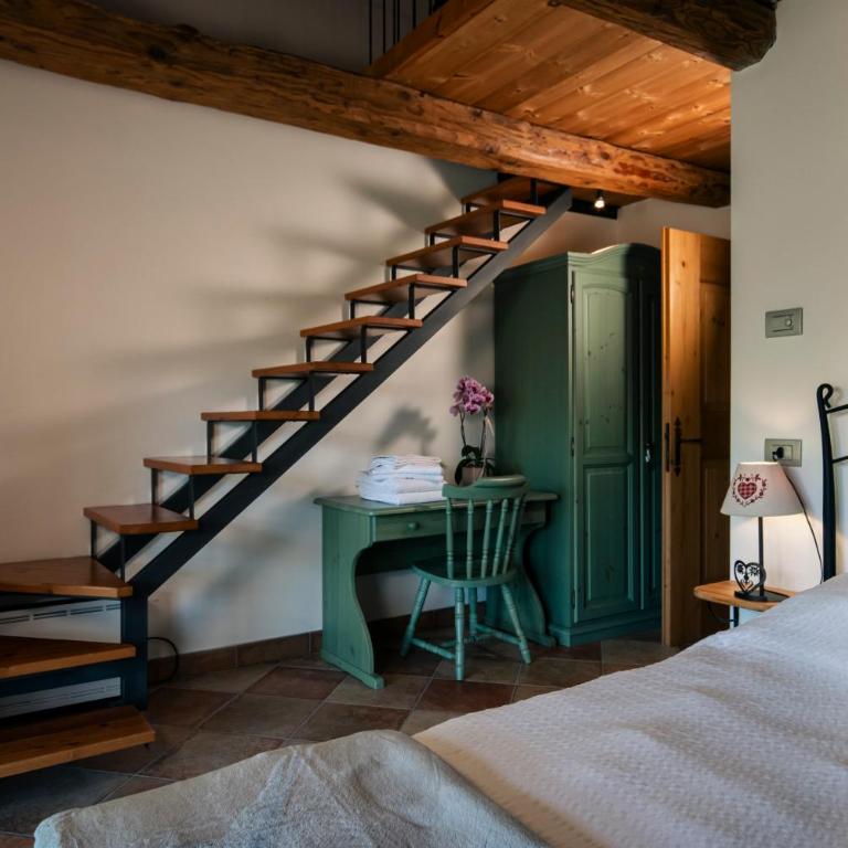 B&B Maso Zont Antico Maso - Habitación Doble Deluxe - 1 o 2 camas - 2