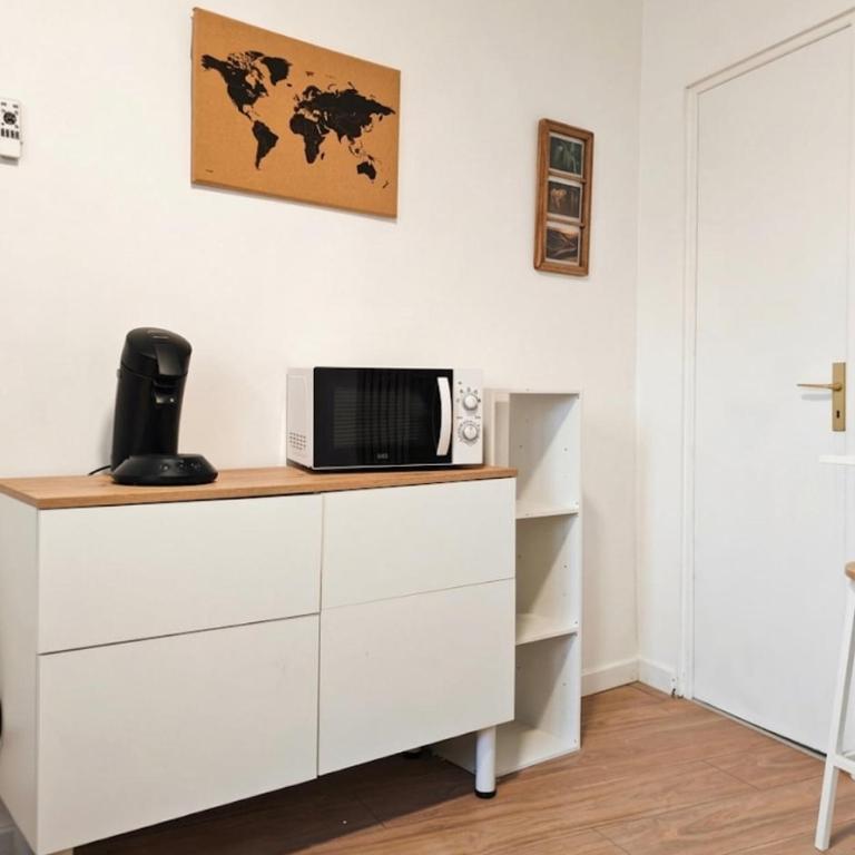 Studio cosy tout équipé proche gare - Appartement 1 Chambre - 3